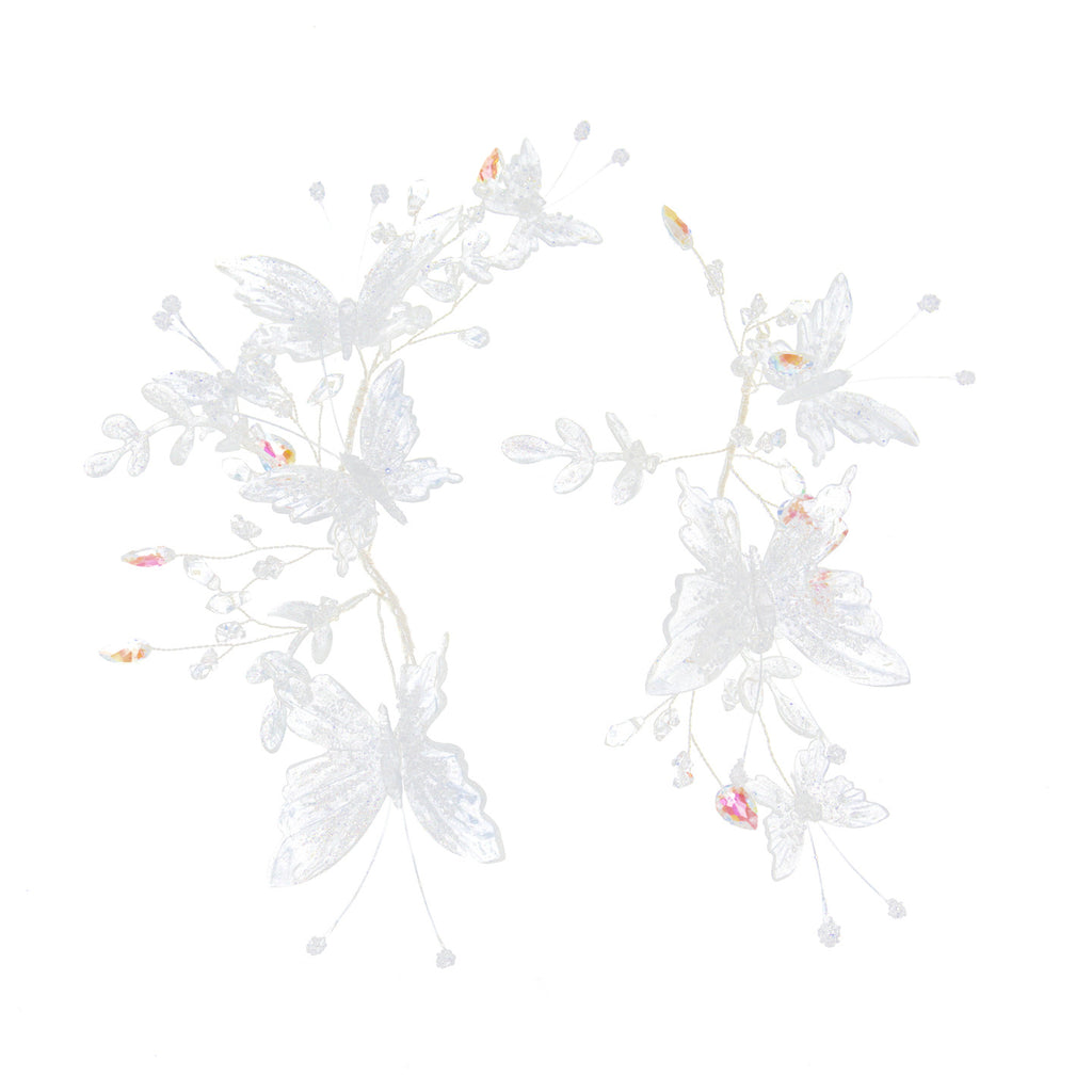 Crystal Butterfly Bridal Headband