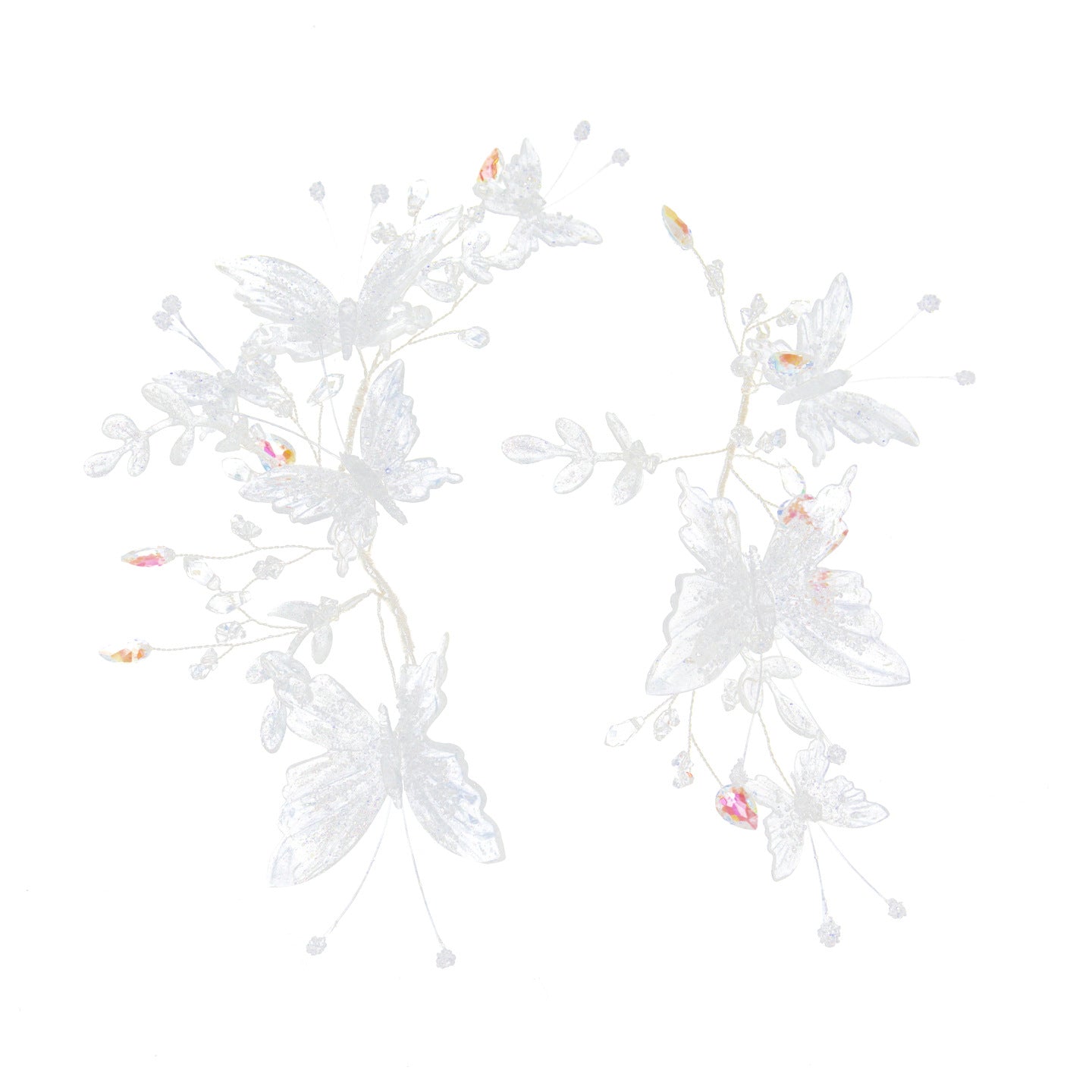 Crystal Butterfly Bridal Headband