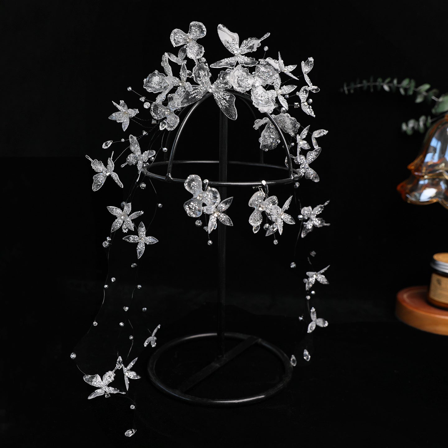 Handmade Tassel Bridal Hair Crown