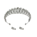 Full-Circle Crystal Bridal Crown