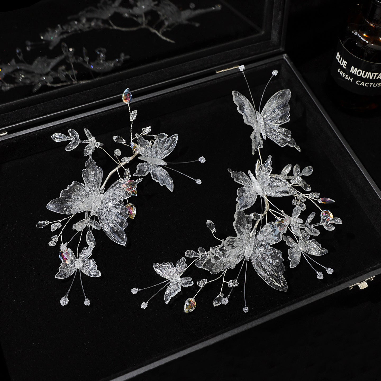 Crystal Butterfly Bridal Headband