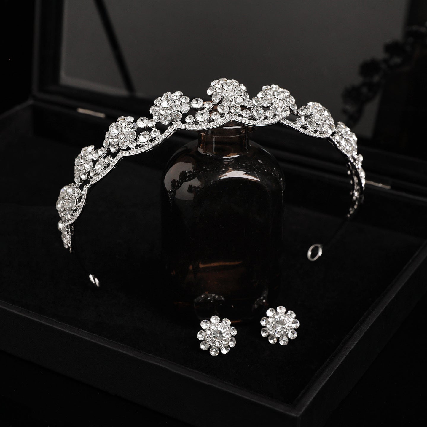 Zircon Crystal Bridal Crown