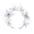 Crystal Butterfly Bridal Crown