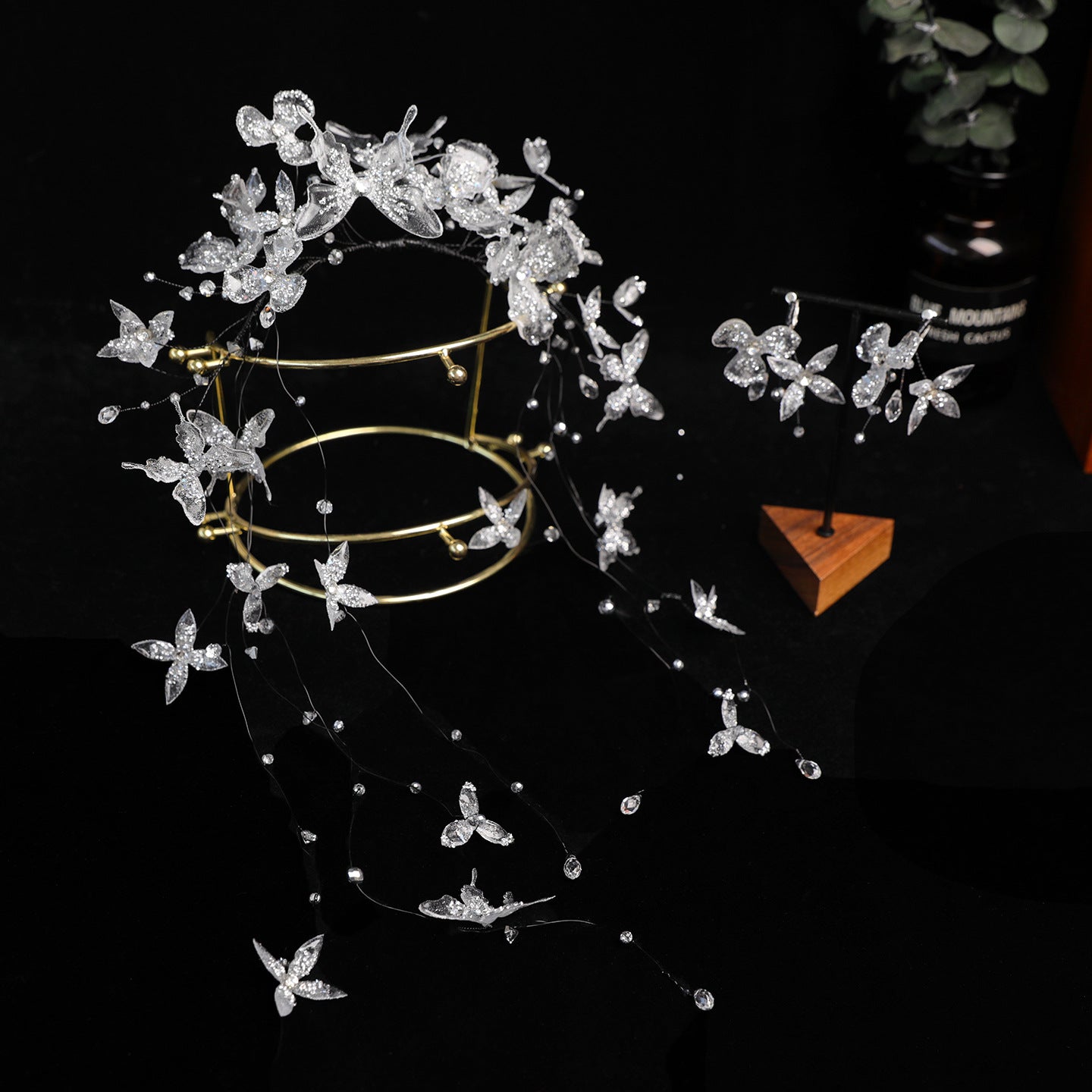 Handmade Tassel Bridal Hair Crown