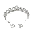 Crystal and Pearl Bridal Crown